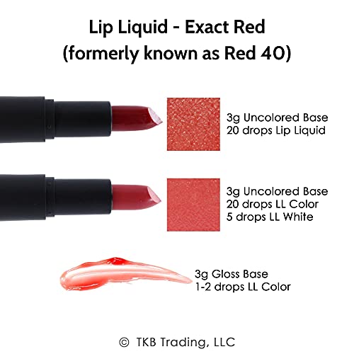 TKB Lip Liquid Color - USA Made Pigmented Lip Gloss Colorant 1oz