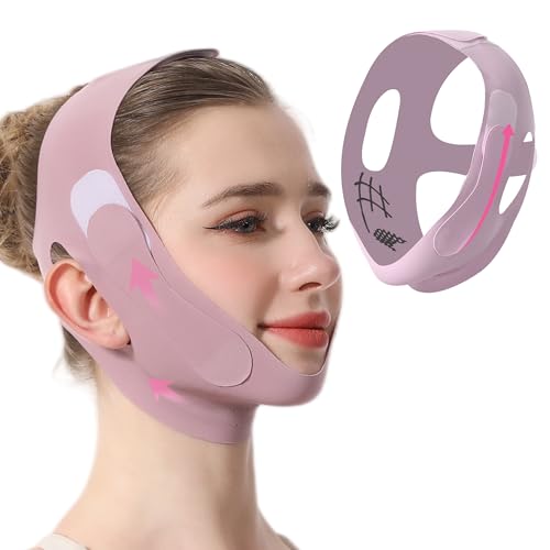 PeaKalo Lilac Graphene V-Line Chin Strap for Face Lifting & Double Chin Reduction