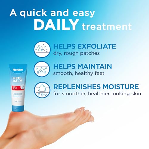 Flexitol Heel Balm - Cracked Heel Cream with 25% Urea, 4 oz