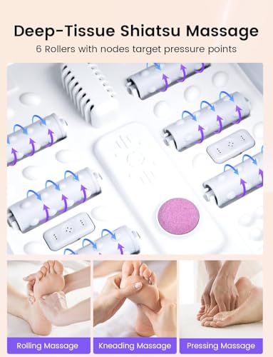 RIKE Collapsible Foot Spa with Fast Heating & Massage