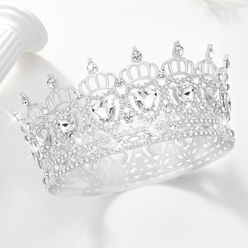 Queen Crown Wedding Rhinestone Tiara for Women