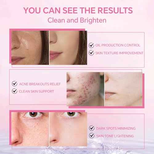 Glycolic Acid Pads for Face, Exfoliating Pads for Facial Radiance with Salicylic Acid, 50 Count