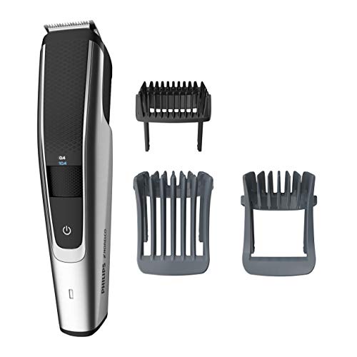Philips Norelco Series 5500 Beard & Hair Trimmer BT5511/49, Cordless, Washable, Adjustable Lengths
