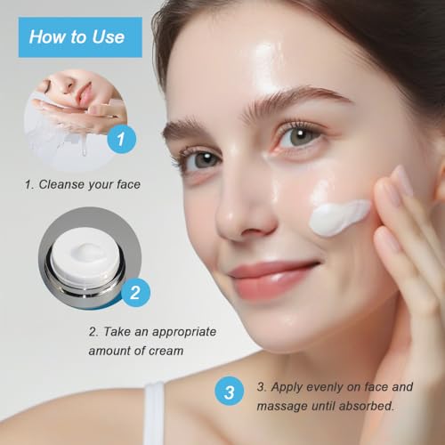 Cieladerm Hydrating Face Moisturizer ? Lightweight, Anti-Aging Cream with Retinol, Hyaluronic Acid, Collagen & Vitamin E ? Smooths Fine Lines, Non-Greasy Daily Face Cream for All Skin Types