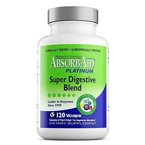 Absorbaid Platinum Super Digestive Blend, 120 Count