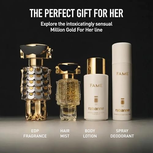 Fame Body Lotion for Women - Moisturizing Scented Cream with Jasmine, Mango & Incense - Fruity Floral Perfumed Hydrating Formula for Dry Skin, Pairs with Fame Perfume, 6.8 oz