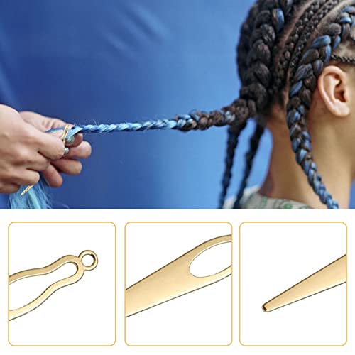 8-Piece Dreadlock Interlocking Tool Set with Storage Bag