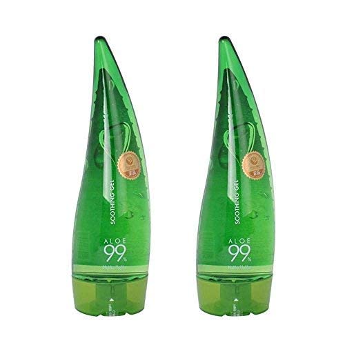 HOLIKA HOLIKA 99% Aloe Soothing Gel 250ml (2 Pack)