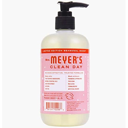 Mrs. MEYER'S Liquid Hand Soap Peppermint, 12.5 Fl Oz. (Pack of 6)