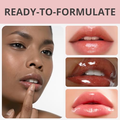 TKB Lip Gloss Base Flexagel - Clear, High Shine, Vegan