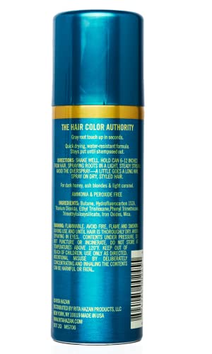 Rita Hazan Root Concealer Spray - Gray Hair Cover Up, 2 oz