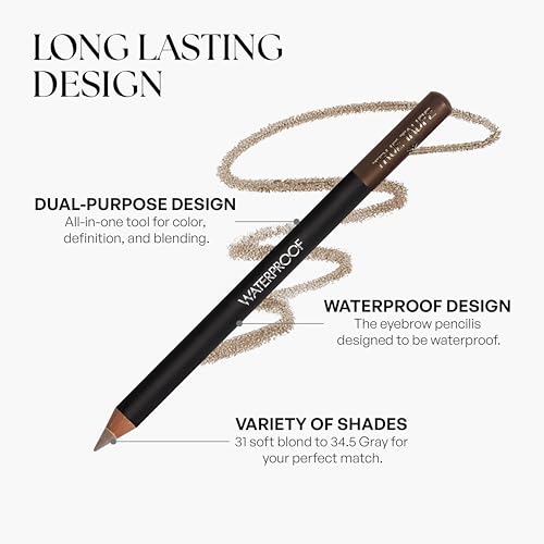 Sormé Waterproof Eyebrow Pencil - True Taupe with Brush
