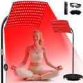 Red Light Therapy Panel for Body & Face - 660nm & 850nm LEDs, Home Use