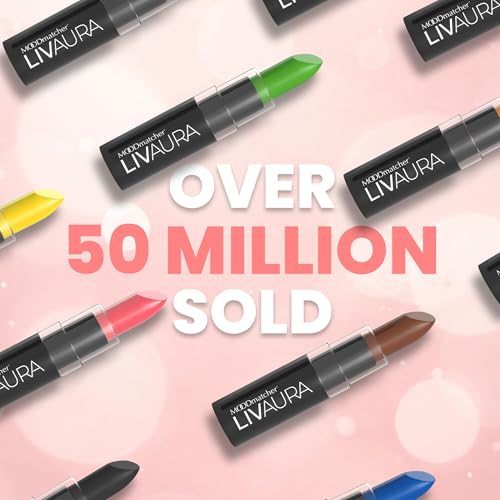 MOODmatcher LIVAURA Color Changing Lipstick – Long Lasting, Moisturizing Cream Lipstick for Women