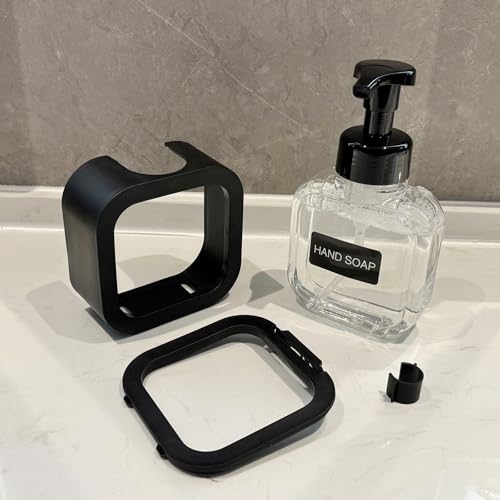 Foaming Soap Dispenser 300ml Refillable with 8 Waterproof Labels