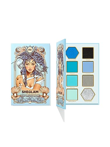 SHEGLAM Aquarius Eyeshadow Palette - 8 Color Glitter Metallic