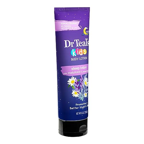 Dr Teal's Kids Sleep Body Lotion, with Melatonin & Essential Oil Blend, 8 fl oz