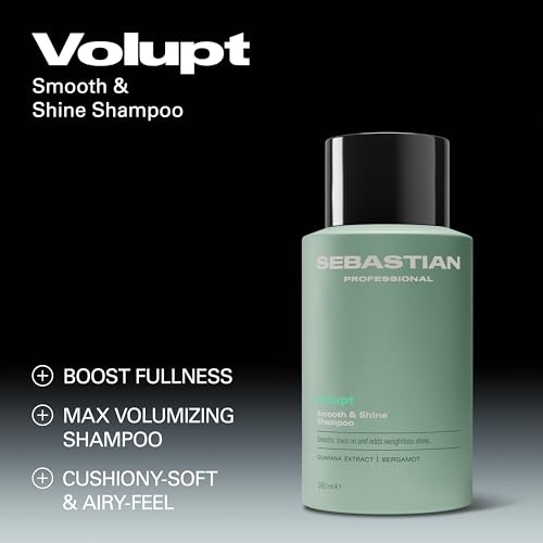 Sebastian Professional Volupt Volume Boosting Shampoo | For Fine, Natural & Color Treated Hair