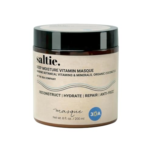 Deep Conditioning Hair Mask with Organic Coconut Oil, 8 oz