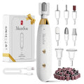 MelodySusie Professional Manicure Pedicure Kit, Cordless 8-in-1 Electric Nail Drill with 20 Speeds, Rechargeable E-File for Thick Nails & Cuticles, Ideal Foot Care for Women Men-PC650E