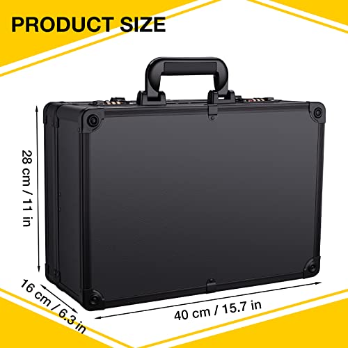 Noverlife Large Barber Carrying Case with Code Lock, Hairdresser Tool Box Organizer Traveling Case, Portable Travel Barber Suitcase for Hair Stylist Pet Groomer Beauty Salon Makeup Artist