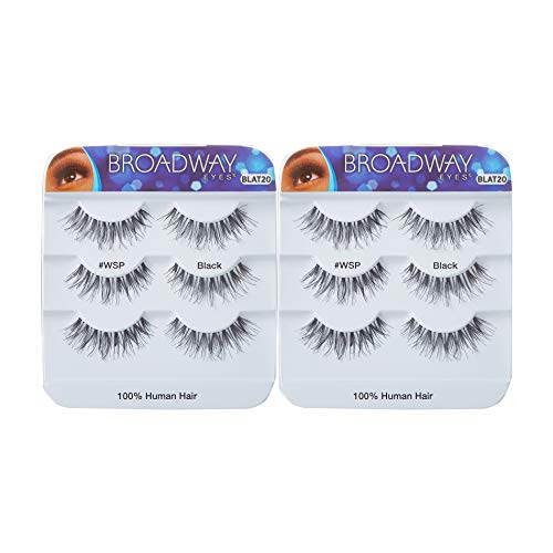 Kiss Broadway Eyelashes Combo Deal 6-Packs (BLA20)