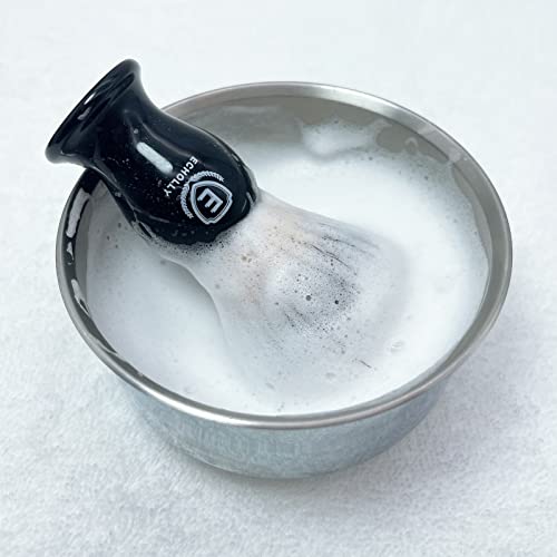 ECHOLLY Luxury Shaving Brush for Men 110x55mm Synthetic Bristle No Shedding