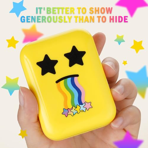 AUSLKA Star Pimple Patches - 150 Count - Hydrocolloid Pimple Patches,Cute Star Shape, 6 Colors,Spot Stickers For Face And Skin,Temporary Mirror