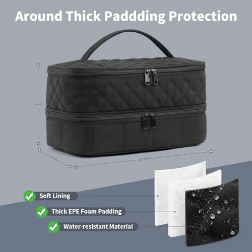 Hair Dryer Travel Case for Shark FlexStyle & Dyson Airwrap