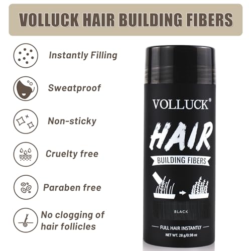 Hair Fibers for Thinning Hair - Instant Coverage 28g