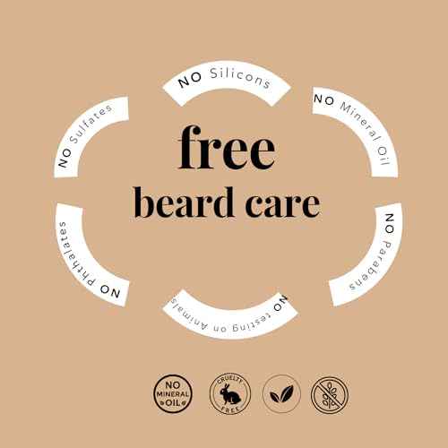 BAHAWAT Beard Conditioner - Unscented - 8 fl. oz. - Sulfate free - with biotin, provitamin B5, Blackseed oil, Jojoba Oil, Natural Ingredients for a Gentle, Deep Cleanse-Strengthening Wash