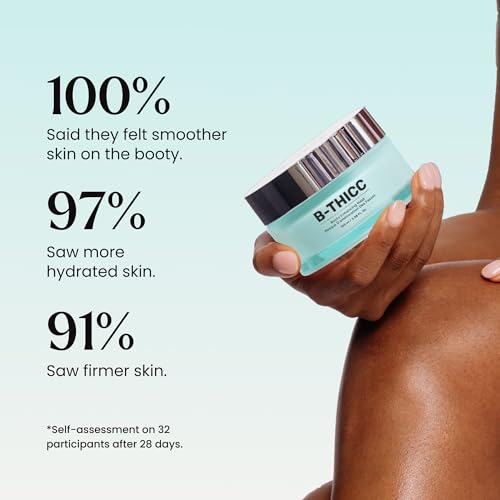 MA?LYS B-THICC Booty Enhancing Mask - Plumping & Firming Body Cream for Booty Area - Skin Tightening With Hydrating Hyaluronic Acid & Grape Seed Oil (3.38 Fl Oz)