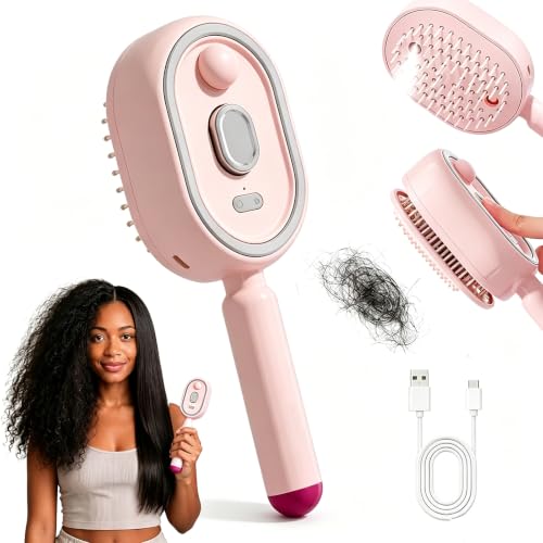 Electric Spray Air Cushion Massage Comb for All Hair Types