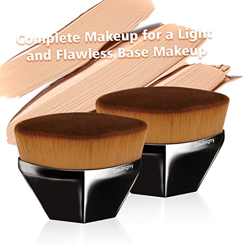 Daubigny Foundation Brush Flat Top Kabuki - Soft Bristles