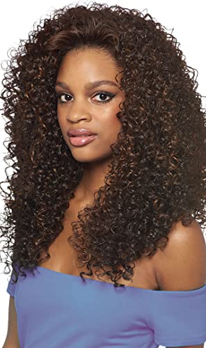 Outre Dominican Curly Bundle Hair Half Wig - Quick Weave Synthetic