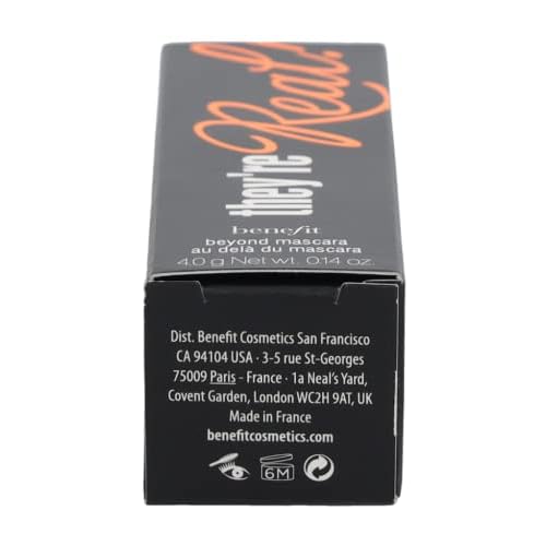 Benefit Cosmetics They're Real! Lengthening Mascara Travel Size Black Mini 0.14 Ounce