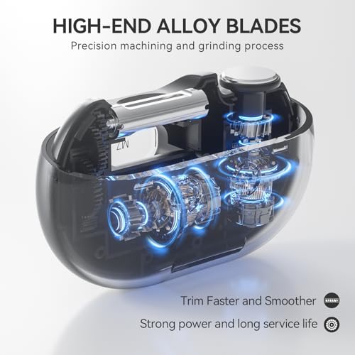 Electric Nail Clipper 3-in-1 with LED Light for Seniors & Kids
