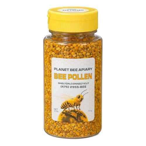 Raw Bee Pollen Granules ? 100% Pure Superfood | Rich in Vitamins, Antioxidants, & Amino Acids | Natural Energy Boost | Keto & Paleo Friendly, Gluten-Free ? 3.5oz (3.5 ounces Pak of 1)