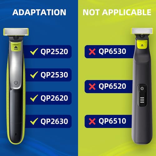 14-in-1 Adjustable Guards Comb, Attachment for Hybrid Electric Trimmer QP2520 QP2530 QP2620 QP2630, from 0.4 to 10mm Precision Length, with Body Comb and Skin Guard