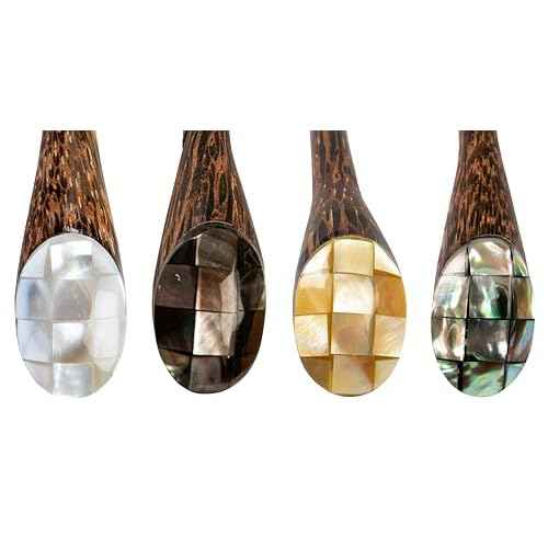 CCcollections Elegant Handcrafted Natural Hair Pins - Timeless Vintage Hair Accessories for Women, Perfect for Adding a Touch of Class and Charm to Any Hairstyle