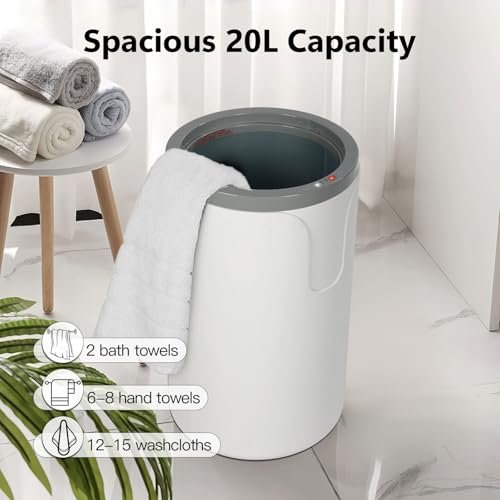 20L Electric Towel Warmer with Auto Shut Off for Bathroom & Spa