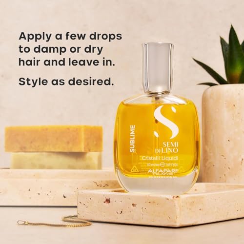 Alfaparf Cristalli Liquidi Hair Oil - Heat Protectant Serum