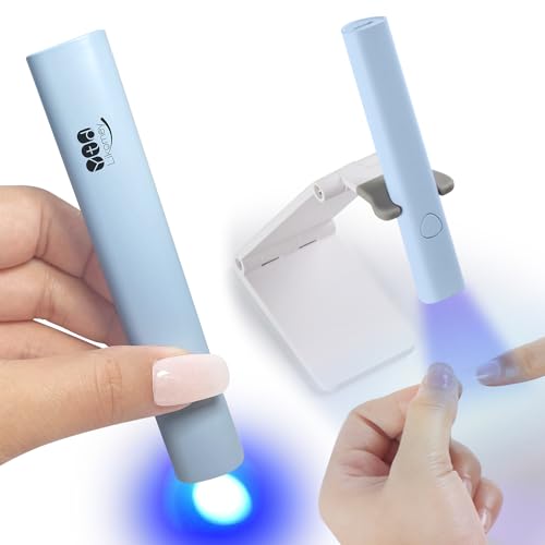 YTD Likomey UV LED Curing Lamp,36W Fast Cure Soft Light Nail Dryer Compact with Detachable Base and Timer Setting,for Nail Glue Acrylic Gel Polish Dip Powder Manicure Home DIY