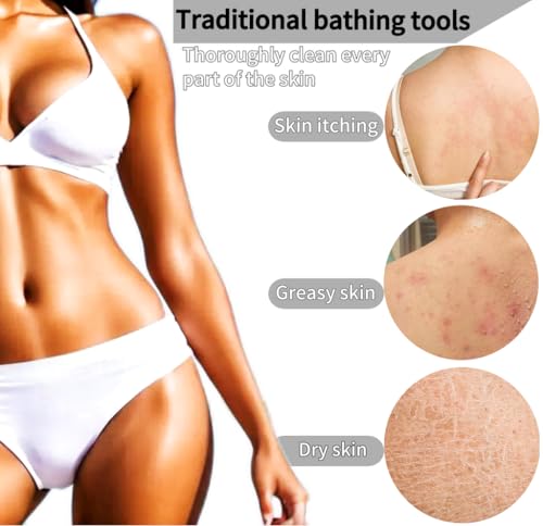 African Net Sponge 2-Pack Exfoliating Bath Loofah Back Scrubber