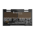 Rimmel Brow This Way Sculpting Kit - Dark Brown