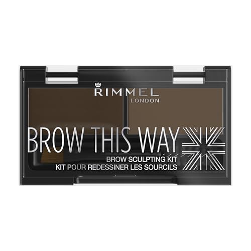 Rimmel Brow This Way Sculpting Kit - Dark Brown