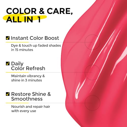 COLORLOMO Color Depositing Conditioner for Bleached Hair - 6oz Pink
