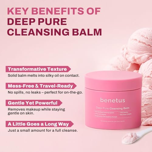 Deep Pure Cleansing Balm - Waterproof Makeup Remover, 3.5 fl oz