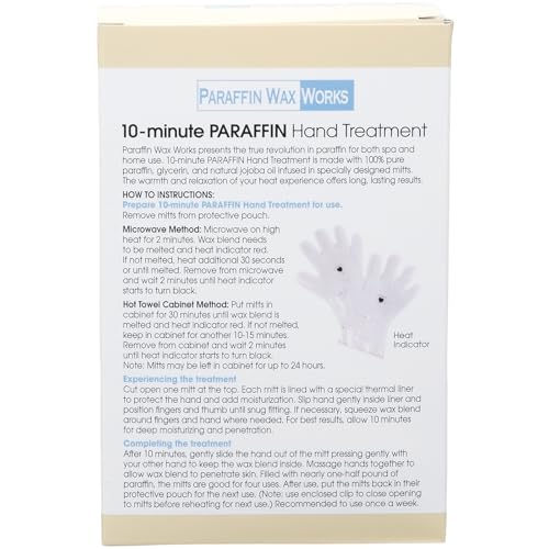 Paraffin Wax Works Fragrance-Free 10-Minute Paraffin Hand Treatment Gloves