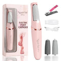 Electric Callus Remover for Feet - Nuve Silk 3 Pro 2-Speed Foot File